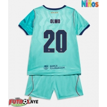Camiseta Barcelona Dani Olmo #20 Tercera Equipación para niños 2026-27 manga corta (+ pantalones cortos)